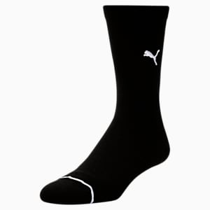 Men's Basketball Crew Socks [1 Pack], BLACK / WHITE, extralarge